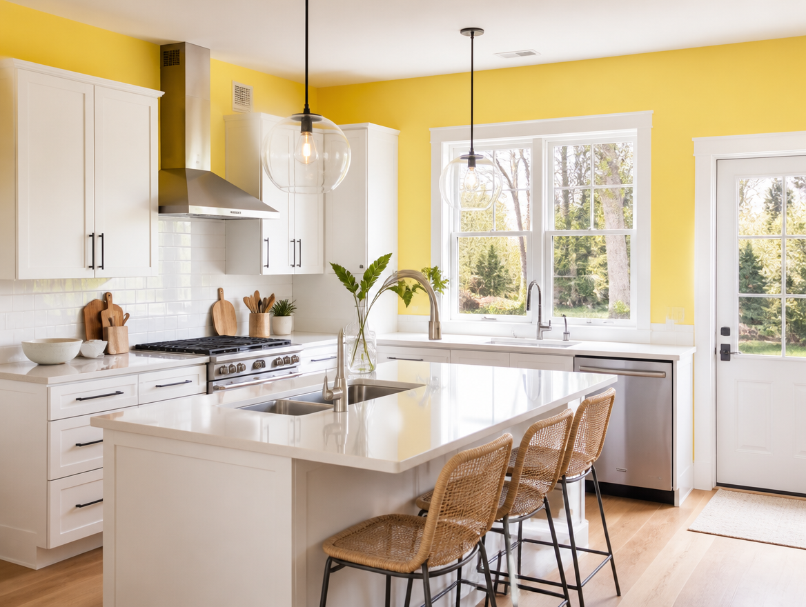 Dapur Kuning Cerah
