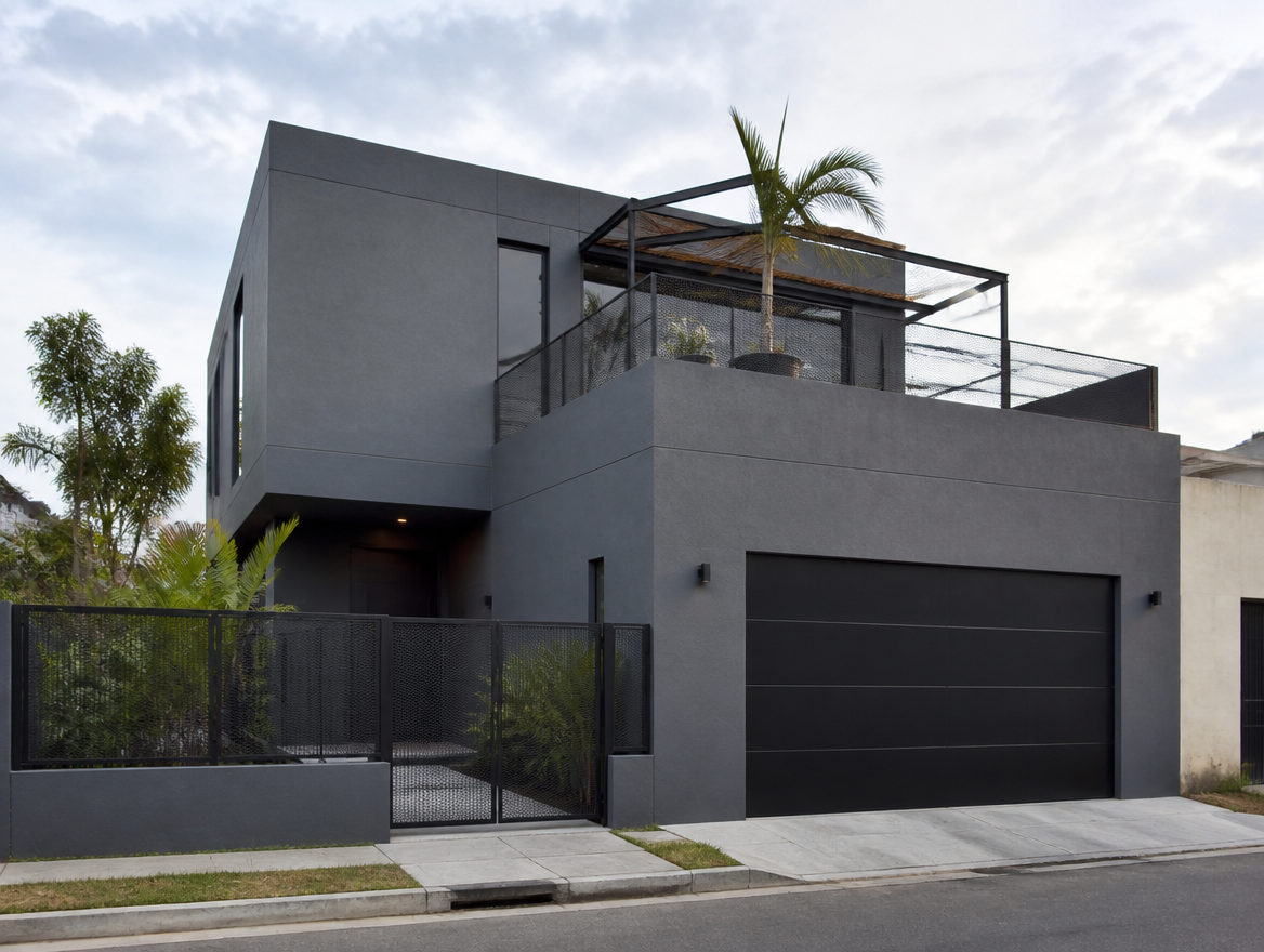 Eksterior Rumah Industrial